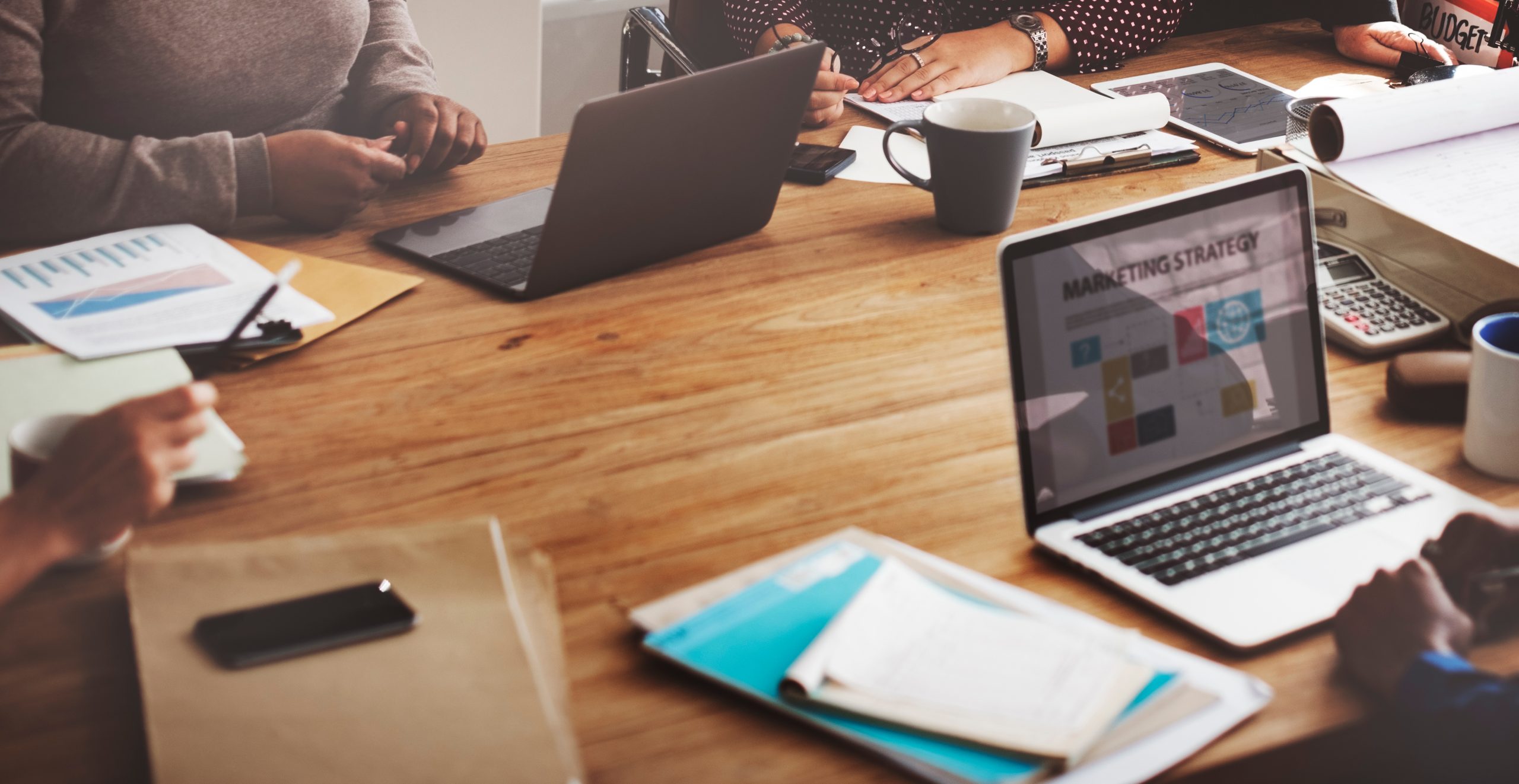 Marketing Team Meeting Brainstorming Research Concept